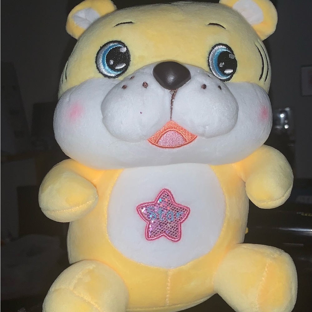 Tiger plush stuffed animal **
